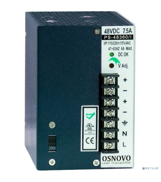 Блок питания Osnovo PS-48360/I