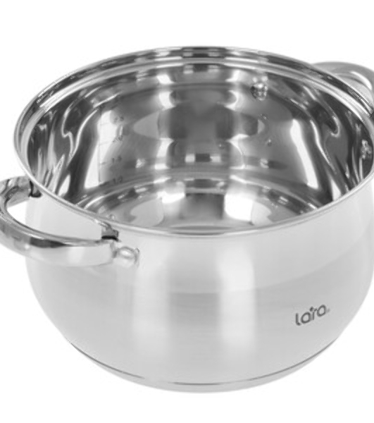 Кастрюля Lara СИМФОНИЯ LR02-462 3.9 л, 20x12,5 см,