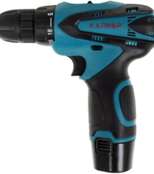 Калибр Акк. дрель Li-Ion ' ДА-12/2+' 00000043799