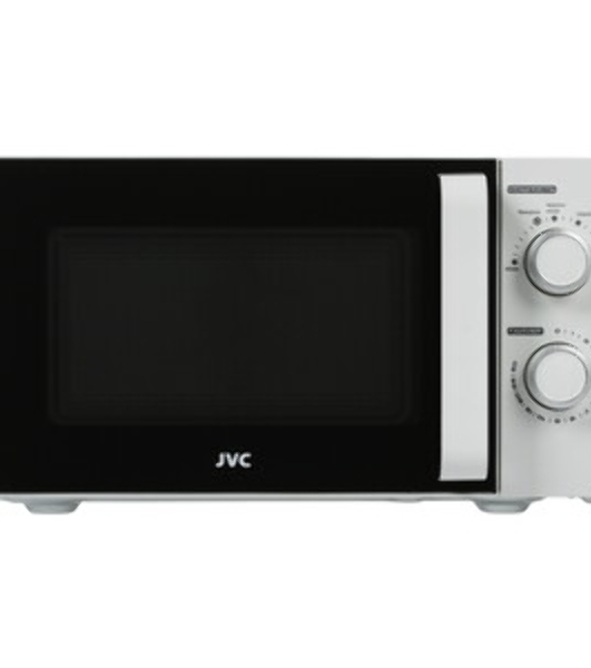 Микроволновая печь JVC JK-MW120M белый, 20 л, 700 Вт, переключатели - поворотный механизм