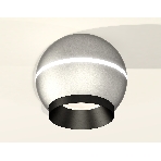 Светильник Ambrella Light XS1103001 SSL/PBK серебро песок/черный полированный MR16 GU5.3 LED 3W 4200K (C1103, N7031), фото3