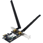 Сетевой адаптер Wi-Fi + Bluetooth Asus PCE-BE6500 BE6500 PCI Express 2ант., фото2