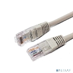 Кабель патч-корд, Filum FL-U5-1M U/UTP 5e cat. 1м, 26AWG(7x0.16 мм), омедненный алюминий (CCA), PVC, серый, фото 1