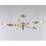 Люстра Ambrella light LH55162/8 BS/CL латунь/прозрачный E14/8 max 40W D930*330, фото5