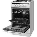 Плита газовая Hansa FCGW51001 белый, конфорок 4 шт, духовка 56 л, 50 см x 85 см x 60 см, фото12