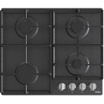 Газовая варочная панель Gorenje G641EXB, 4 конфорки, металл, черный, фото10