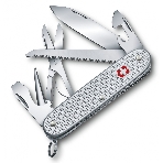 Нож Victorinox Farmer X Alox, 93 мм, 10 функций, алюминиевая рукоять, серебристый, фото4