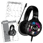 Гарнитура Sven AP-U1100MV чёрный, проводная, USB, подсветка, фото19