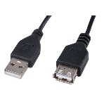Кабель-удлинитель USB2.0 Гарнизон GCC-USB2-AMAF-4.5M, AM/AF, медь, 4.5м, черный, пакет, фото4