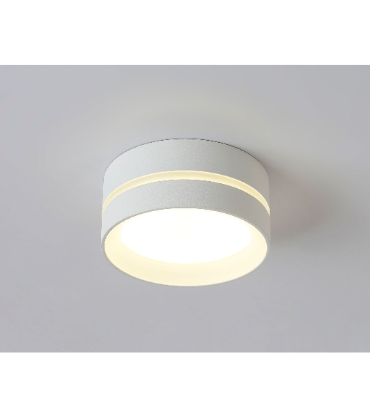 Светильник Ambrella light TN5388 SWH/FR белый песок/белый матовый GX53 IP44 D85*41