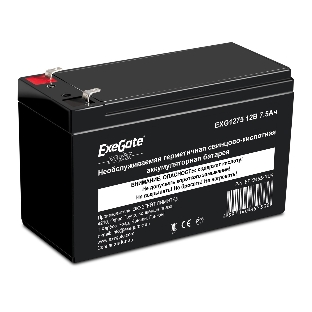 Батарея для ИБП ExeGate EP234538RUS GP 12075/EXG1275 (12V 7.5Ah) клеммы F2