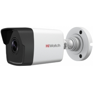Камера HiWatch IP 2Мп уличная цилиндрическая, EXIR ИК 30м, 1/2.9 CMOS, 1920х1080@25к/с, объектив 2.8мм, угол 104, мех ИК-фильтр; 0.01Лк@F2.0, H.265/H.265+/H.264/H.264+/MJPEG ROI, коридорный режим, DWDR, 3D DNR, BLC, Smart ИК, обнаружение движения 2.0, IP67, -40...+60C, DC12В/PoE, 6.5Вт