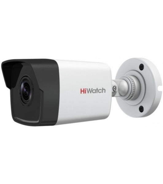Камера HiWatch IP 2Мп уличная цилиндрическая, EXIR ИК 30м, 1/2.9 CMOS, 1920х1080@25к/с, объектив 2.8мм, угол 104, мех ИК-фильтр; 0.01Лк@F2.0, H.265/H.265+/H.264/H.264+/MJPEG ROI, коридорный режим, DWDR, 3D DNR, BLC, Smart ИК, обнаружение движения 2.0, IP67, -40...+60C, DC12В/PoE, 6.5Вт