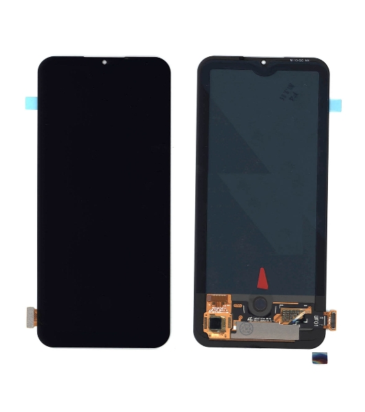 Дисплей для Xiaomi Mi10 Lite в сборе с тачскрином (OLED) черный