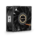 Вентилятор для корпуса ExeGate EX09238B3P-24 черный, 92 мм, 5000 об/мин, 56.3 дБ, 3 pin, фото 1