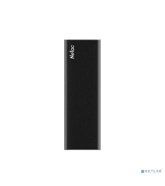 Внешний SSD Netac Z SLIM, 1TB, USB 3.2 Gen 2 Type-C, R/W 550/480, черный