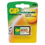 Аккумулятор GP 20R8H 9V Крона 9V NiMH 200mAh (1шт), фото6