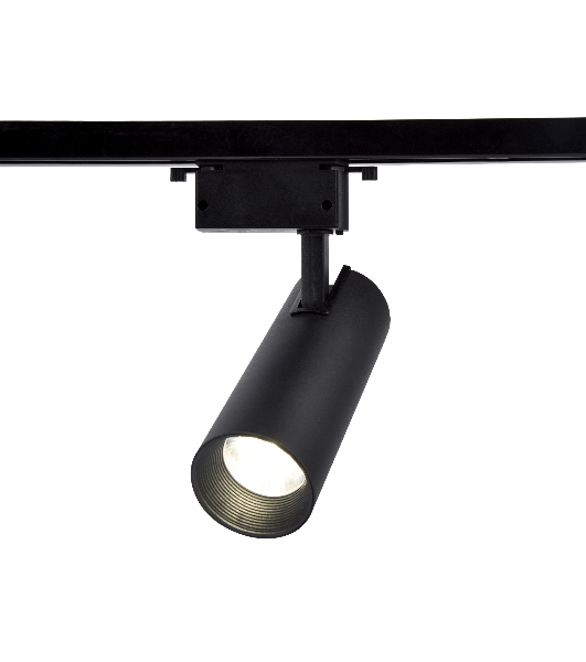 Трековый однофазный светодиодный светильник Ambrella light GL5860 BK черный LED 30W 4200K 24°