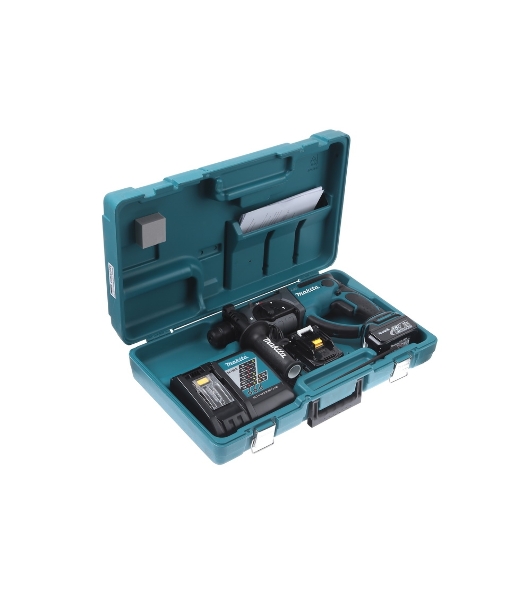 Перфоратор Makita DHR202RFE, SDS-plus, 21В, 2,8 Дж, от аккумулятора