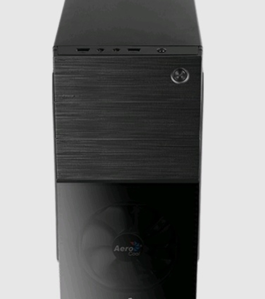 Компьютерный корпус Aerocool/Formula Cs-105, mATX, без БП, 187x361x355мм (ШxГxВ), USB 3.0 x1, USB 2.0 x1, металл 0,5мм, 120-мм вентилятор в комплекте, черный