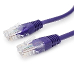 Патч-корд UTP Cablexpert cat.5e, 3м, литой, многожильный, фиолетовый, фото2