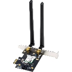 Сетевой адаптер Wi-Fi + Bluetooth Asus PCE-BE6500 BE6500 PCI Express 2ант., фото 1