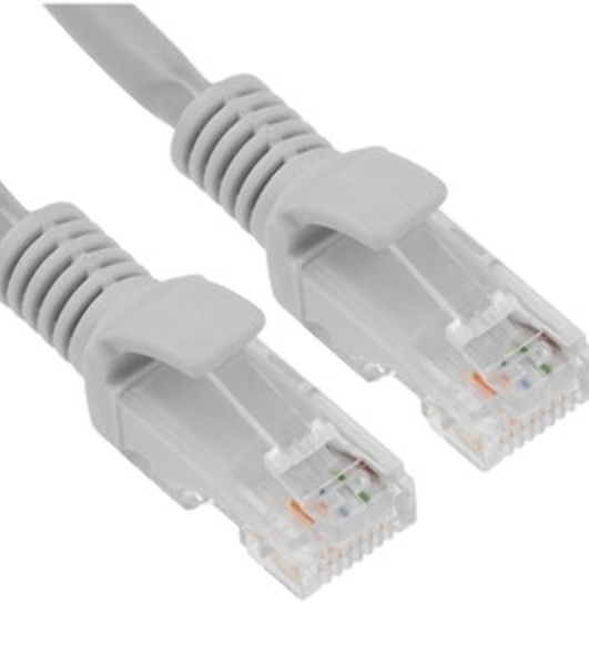 Патч-корд LSZH UTP Cablexpert PP31-1M cat.5e, 1м, литой, многожильный, серый