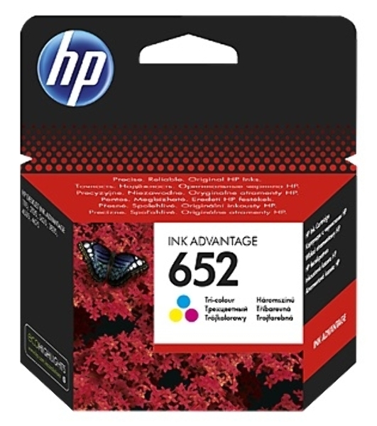 Картридж струйный HP 652 F6V24AE многоцветный, 200 стр., для HP DJ IA 1115/2135/3635/4535/3835/4675