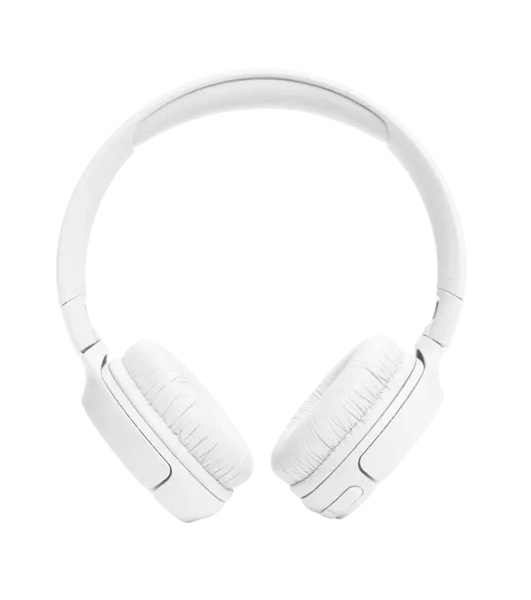Беспроводные наушники JBL Tune 520BT белый, накладные, Bluetooth, быстрая зарядка, складная конструкция