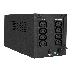 Источник бесперебойного питания ExeGate Power NB-2200.LED.AVR.8C13 (2200VA/1300W, LED, AVR, 8*C13, батарея 12V 9Ah - 2 шт., металлический корпус, Black), фото12