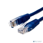 Кабель патч-корд, Filum FL-U5-C-3M-BL U/UTP 5e cat. 3м, 26AWG(7x0.16 мм), чистая медь, PVC, синий, фото 1