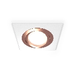 Комплект встраиваемого поворотного светильника Ambrella light XC7631084 SWH/PPG белый песок/золото розовое полированное MR16 GU5.3 (C7631, N7005), фото3