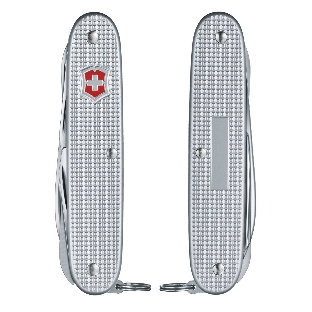 Нож Victorinox Farmer X Alox, 93 мм, 10 функций, алюминиевая рукоять, серебристый