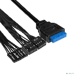 Компьютерный корпус Minitower ExeGate BAA-303U (mATX, без БП, 2хUSB+1хUSB 3.0, HD Audio, черный), фото9