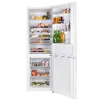 Холодильник Maunfeld MFF185NFW Inverter белый двухкамерный 240/100 л морозилка снизу, No Frost, фото15