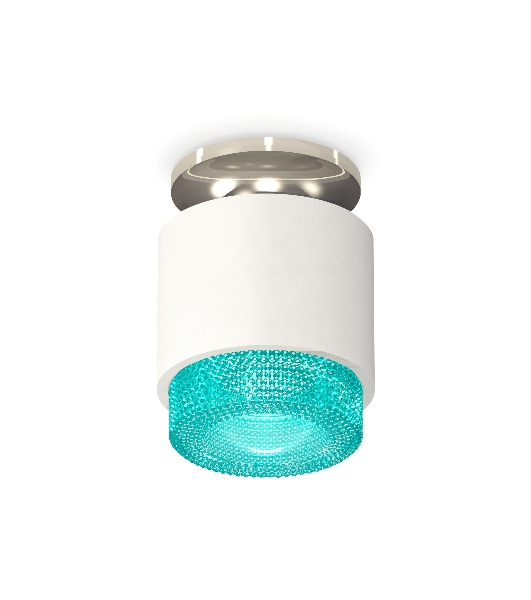 Светильник Ambrella Light XS7510082 SWH/BL белый песок/голубой MR16 GU5.3 (N7927, C7510, N7194)