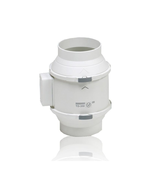 Вытяжной канальный вентилятор SOLER&PALAU TD-350\125 360м3/ч. 30 Вт. 33 дБ (А)