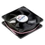 Вентилятор для корпуса Zalman ZM-F1 PLUS (SF) черный, 80 мм, 2000 об/мин, 23 дБ, 3 pin, фото2
