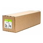 Бумага Cactus CS-PC120-61030 24'(A1) 610мм-30м/120г/м2/белый матовое универсальная (с покрытием) втулка:50.8мм (2') (упак.:1рул), фото 1