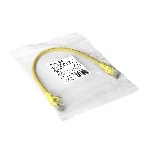 Патч-корд ExeGate EX286374RUS UTP-RJ45-RJ45-5e-0,3M-LSZH-YL, UTP, cat.5e, LSZH, 0.3м, желтый, фото2