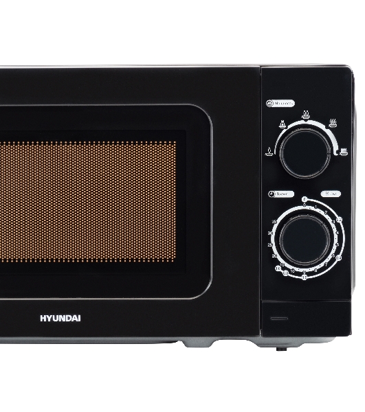 Микроволновая печь Hyundai HYM-M2065 черный 20 л, 700 Вт, поворотный механизм