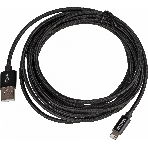 Кабель USB (m)-Lightning (m) 3м черный, фото2