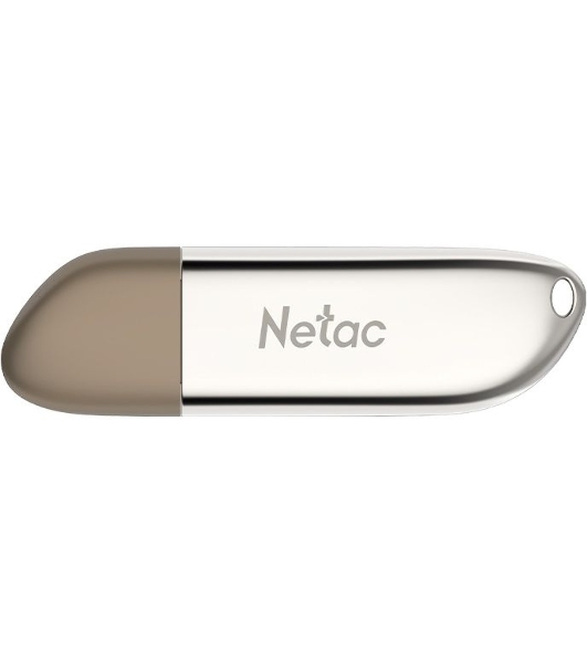 Флешка USB Netac U352 (NT03U352N-032G-20PN), 32Gb, USB 2.0, R/W 50/15, серебристый