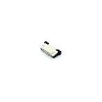 Разъем FPC Half Coverage Bottom Contact 1.0K-BX-4PWB 4 pin высота 2мм шаг 1мм, фото 1