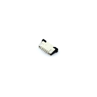 Разъем FPC Half Coverage Bottom Contact 1.0K-BX-4PWB 4 pin высота 2мм шаг 1мм