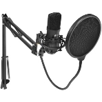 Микрофон проводной Оклик SM-700G 2.5м черный, фото4