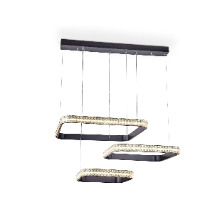 Светильник Ambrella light FA6166 BK черный 131W 720*500*900 (ПДУ РАДИО 2.4)