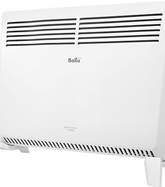 Конвектор электрический Ballu Camino Eco Turbo BEC/EMT-1500 белый, 1500 Вт, 20 м2, термостат