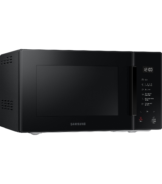 Микроволновая печь Samsung MS23T5018AK/BW черный, 23 л, 800 Вт, переключатели - сенсор