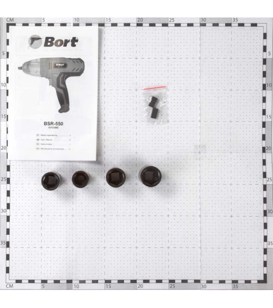 Гайковерт Bort BSR-550проводной 93723880 550 Вт, 350 Нм, 3500 об/мин, 2.5 кг